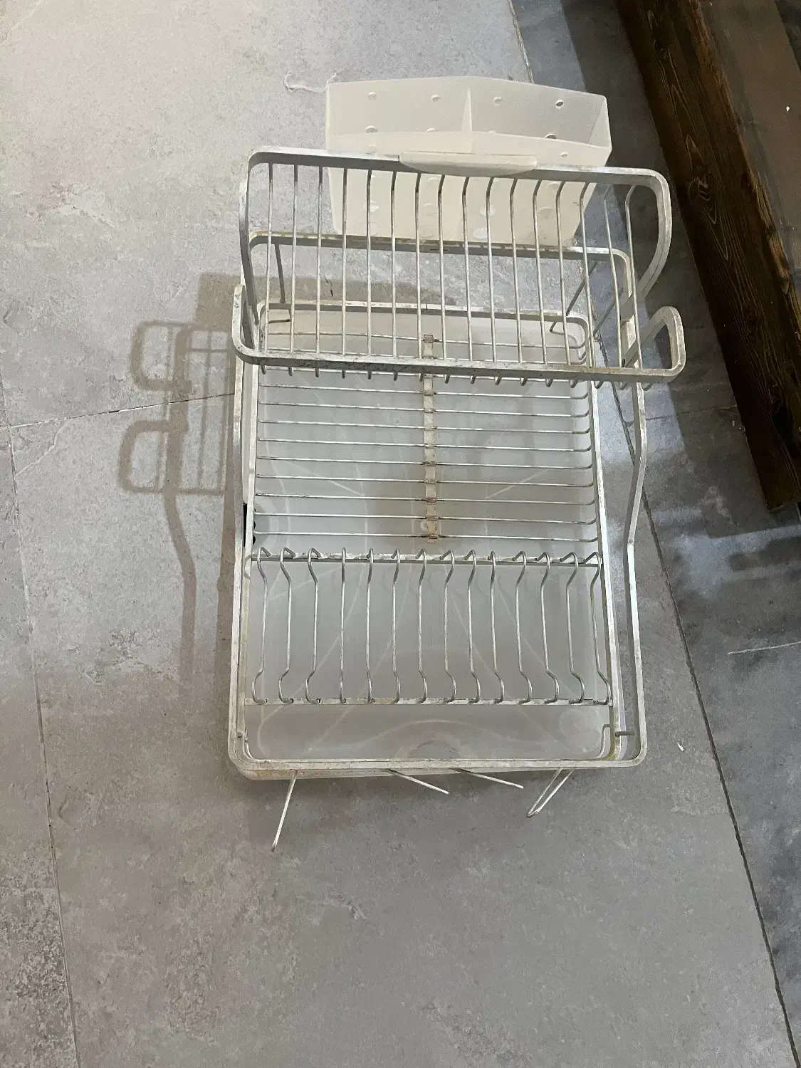 ابکش کناز سینگ الومینیوم|آب‌چکان و نظم‌دهنده ظروف|نور, |دیوار