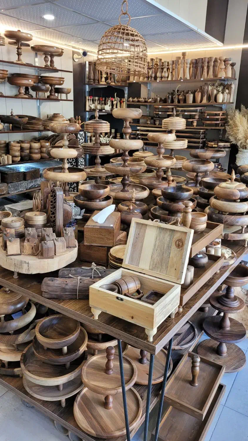 گالری چوب چیدا|ظروف سرو و پذیرایی|بروجرد, |دیوار