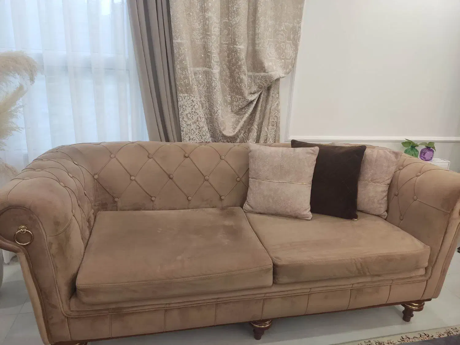 مبل ۷ نفره چستر|مبلمان خانگی و میز عسلی|تهران, شهرک چیتگر|دیوار