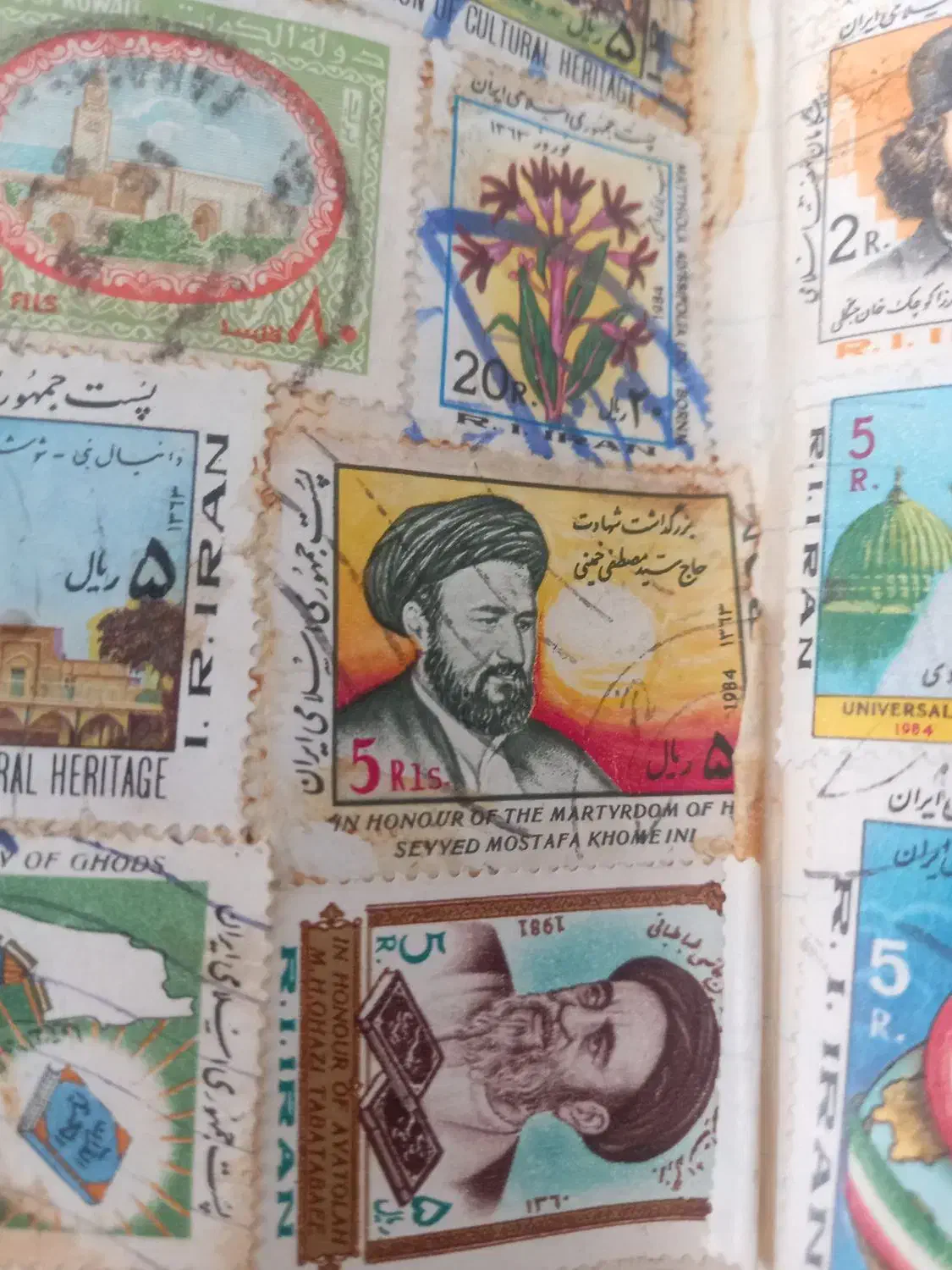 تمبر قدیمی|کلکسیون سکه، تمبر، اسکناس|کرج, اکبرآباد|دیوار