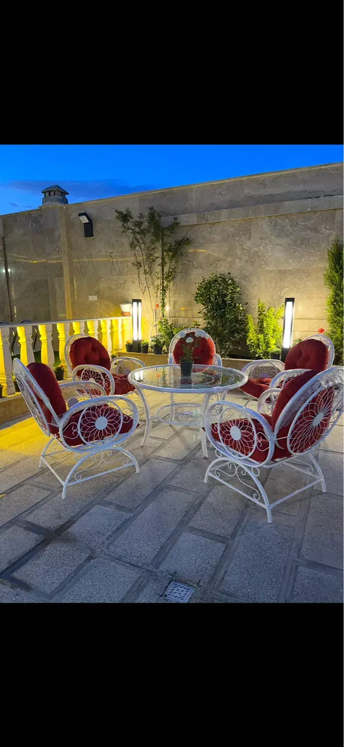 صندلی نیمکت تاب اتشدان طرح دالاس چتر باغی ویلایی|صندلی و نیمکت|کرج, دهقان ویلا|دیوار