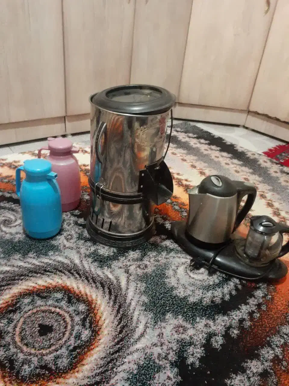 قاب|سماور، چای‌ساز، قهوه‌ساز|یزد, |دیوار