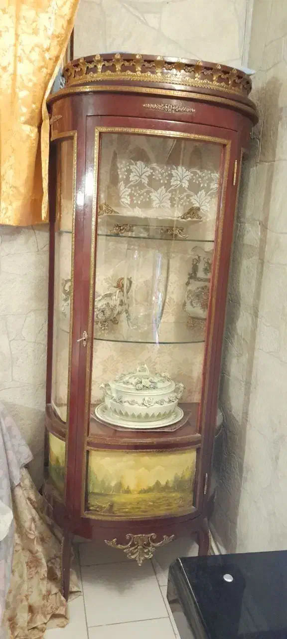 یک جفت بوفه دکوری قدیمی|بوفه، ویترین، کنسول|لواسان, |دیوار