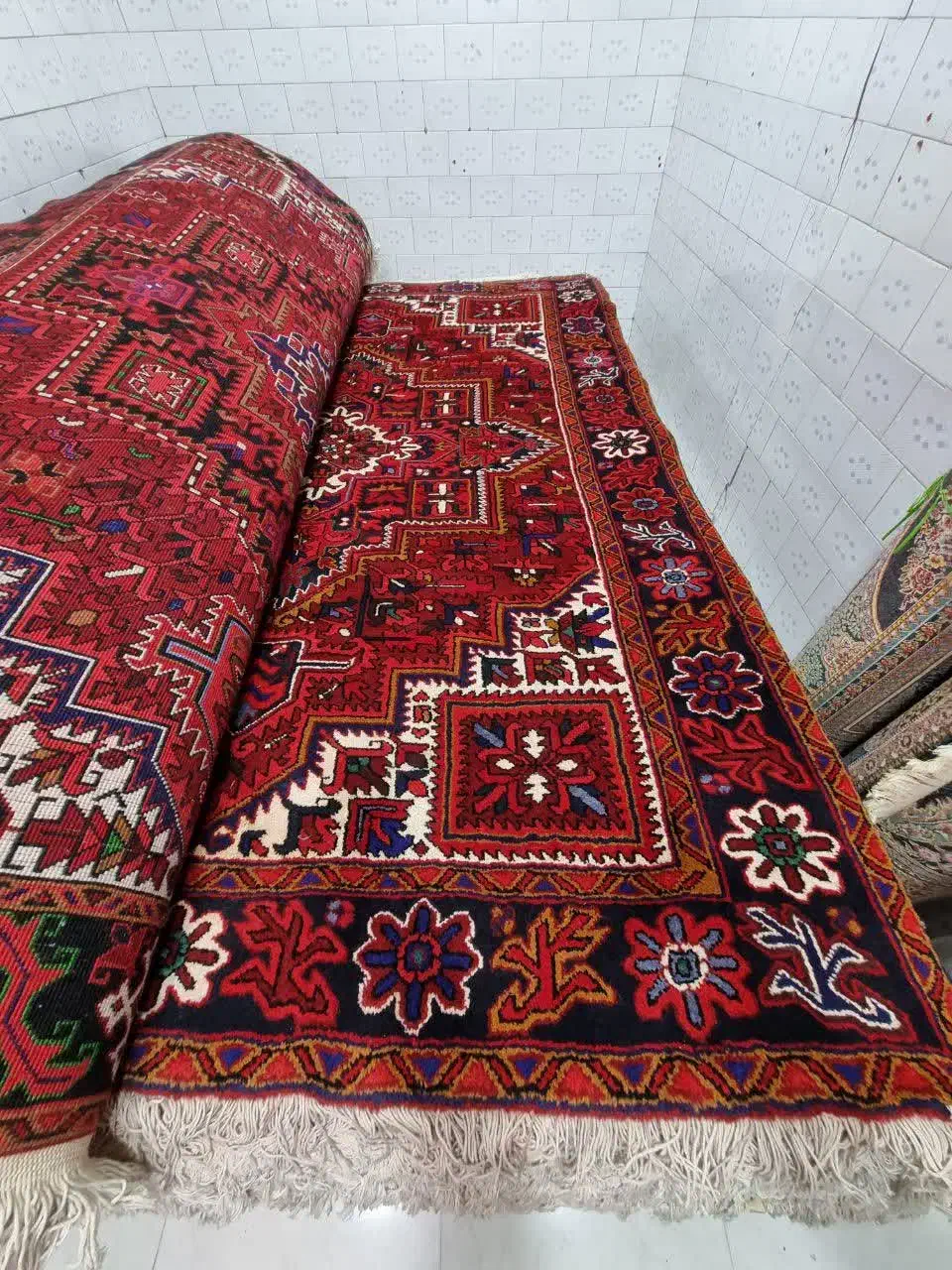 دوجفت مشابه بهم|فرش|مراغه, |دیوار