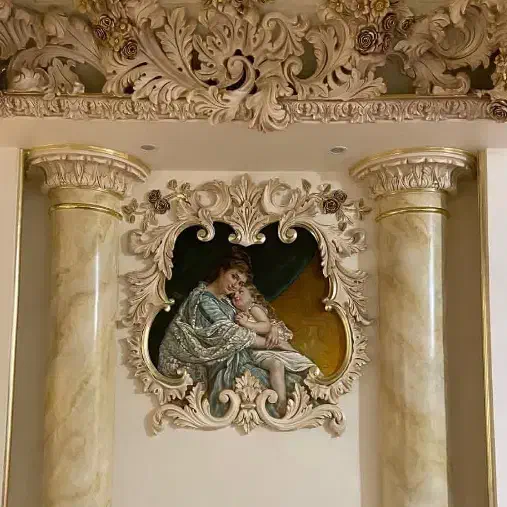 نقاشی ساختمان و تزئینات داخلی و نقاشی تصویر|خدمات پیشه و مهارت|ابهر, |دیوار