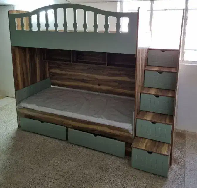 تخت خواب دوطبقه مدل ممبران.تخت دونفره ممبران|تخت و سرویس خواب|کرمانشاه, |دیوار