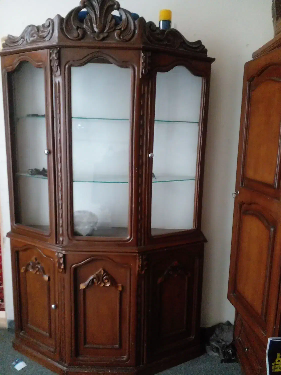 بوفه چوبی|بوفه، ویترین، کنسول|تبریز, |دیوار