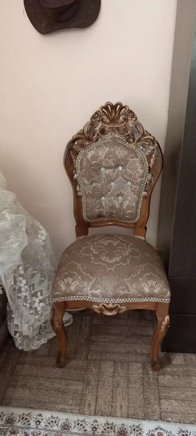 مبلمان سلطنتی...نو و تمیز|مبلمان خانگی و میز عسلی|خلخال, |دیوار