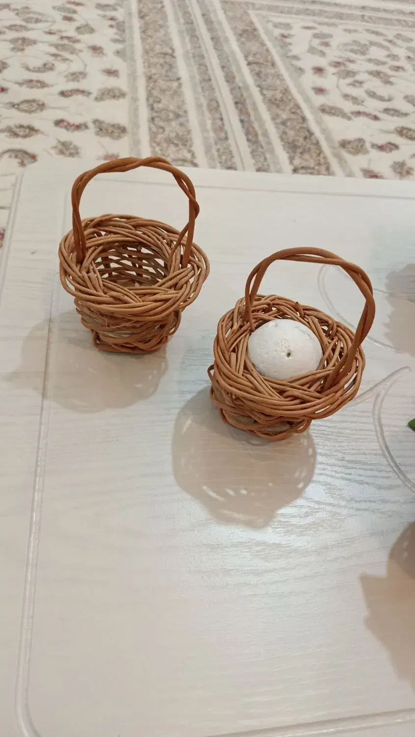 سبد گل تزینی رومیزی|صنایع دستی و سایر لوازم تزئینی|مریوان, |دیوار