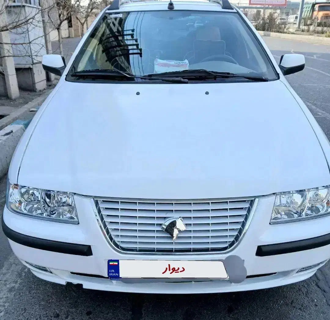 سمند ef7 دوگانه کارخانه|خودرو سواری و وانت|اراک, |دیوار