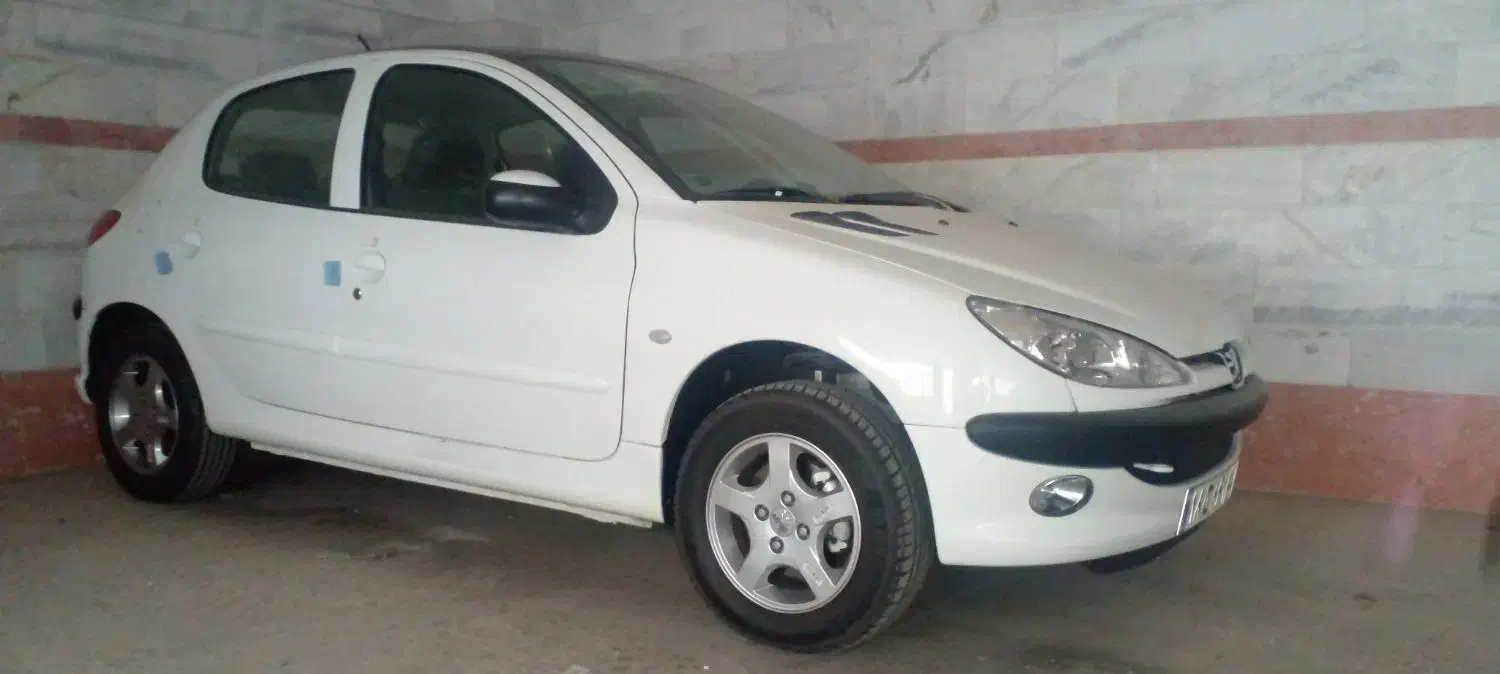 پژو ۲۰۶ تیپ سه پانوراما سفید خشک صفر|خودرو سواری و وانت|کرج, مهرویلا شمالی|دیوار