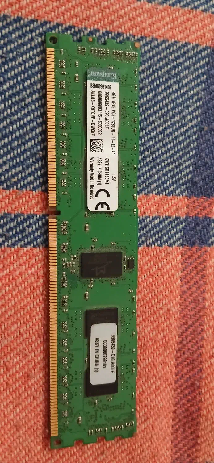 ۲ عدد رم دی دی ار 3|قطعات و لوازم جانبی رایانه|رفسنجان, |دیوار