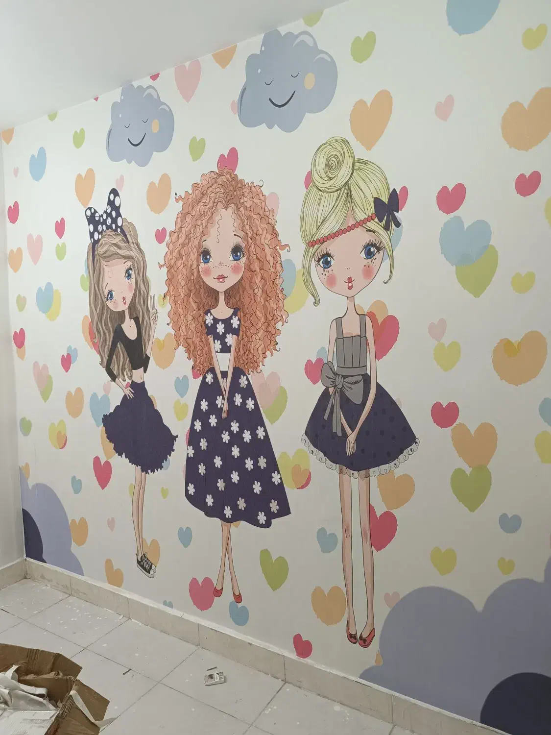 فروش و نصب کاغذ دیواری و پوستر سه بعدی|خدمات پیشه و مهارت|شوشتر, |دیوار