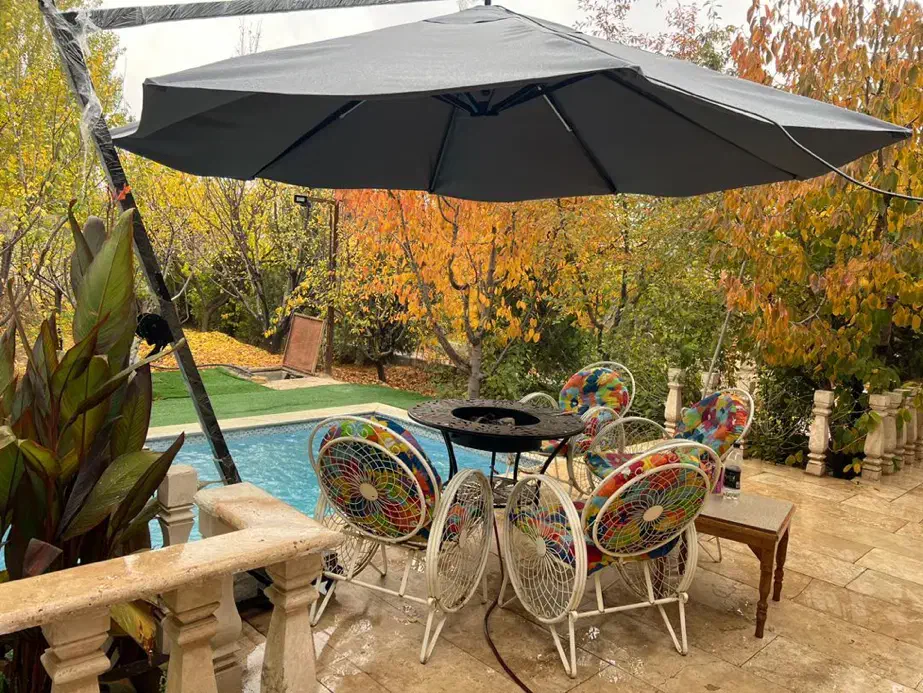 اجاره باغ ویلا استخر آبگرم روزانه هفتگی|اجارهٔ کوتاهمدت ویلا و باغ|تهران, ستارخان|دیوار