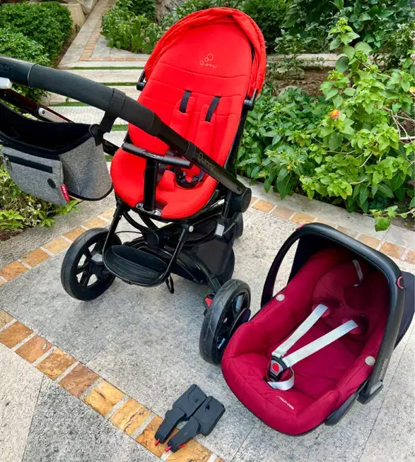 کالسکه مکسی کوزی کویین همراه با کریر|کالسکه و لوازم جانبی|تهران, اقدسیه|دیوار