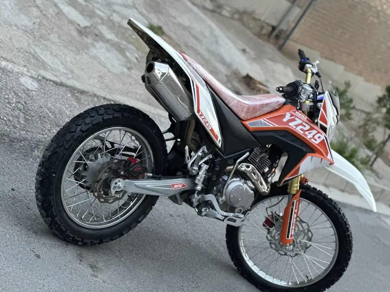 تریل طرح وای زد250|موتورسیکلت|خرم‌آباد, |دیوار