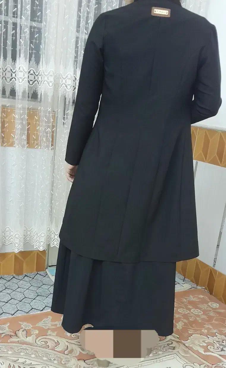 ست مانتو کتی و سارافون و شومیز دامن سایز ۳۶|لباس|قم, چهل درخت‎|دیوار