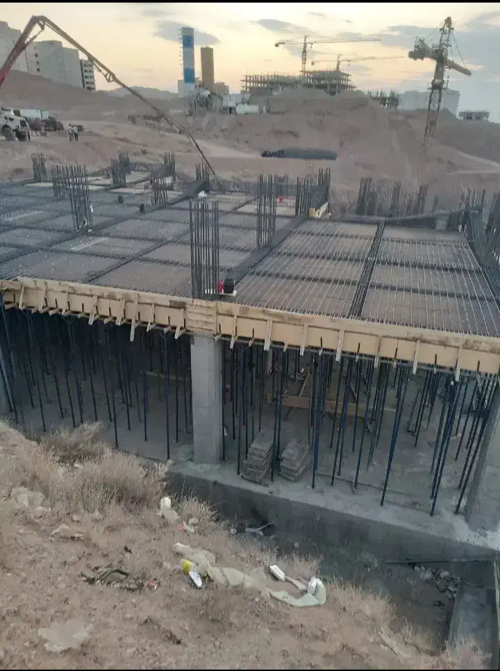 آرماتوربندی واجرای  اسکلت بتنی|خدمات پیشه و مهارت|ایلام, |دیوار