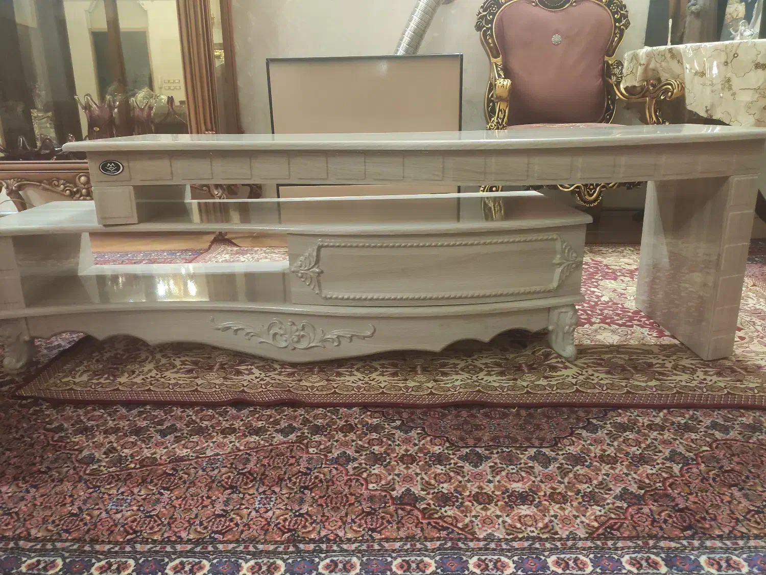 میز تلویزیون دو تیکه|میز تلویزیون|سراب, |دیوار