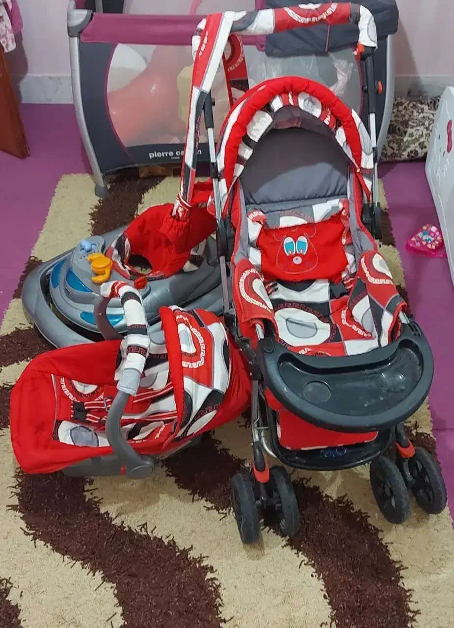 ست کالسکه بچه|کالسکه و لوازم جانبی|زاهدان, |دیوار