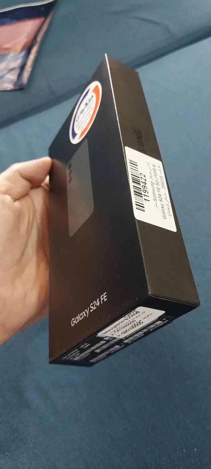 گوشی گلکسی مشکی S24 FE آکبند|موبایل|بهار, |دیوار