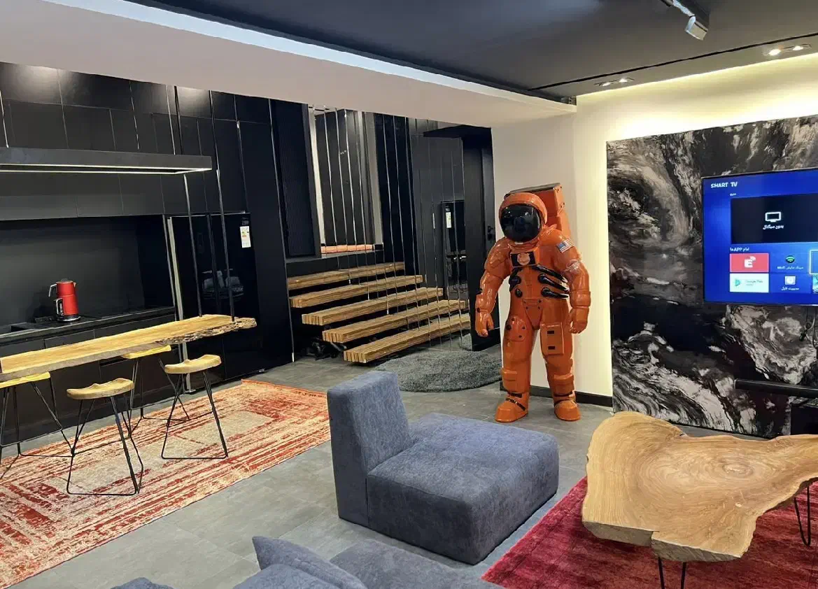 اجاره اپارتمان مبله شیک و مدرن فردوس غرب|اجارهٔ کوتاه‌مدت آپارتمان و سوئیت|تهران, سازمان برنامه جنوبی|دیوار