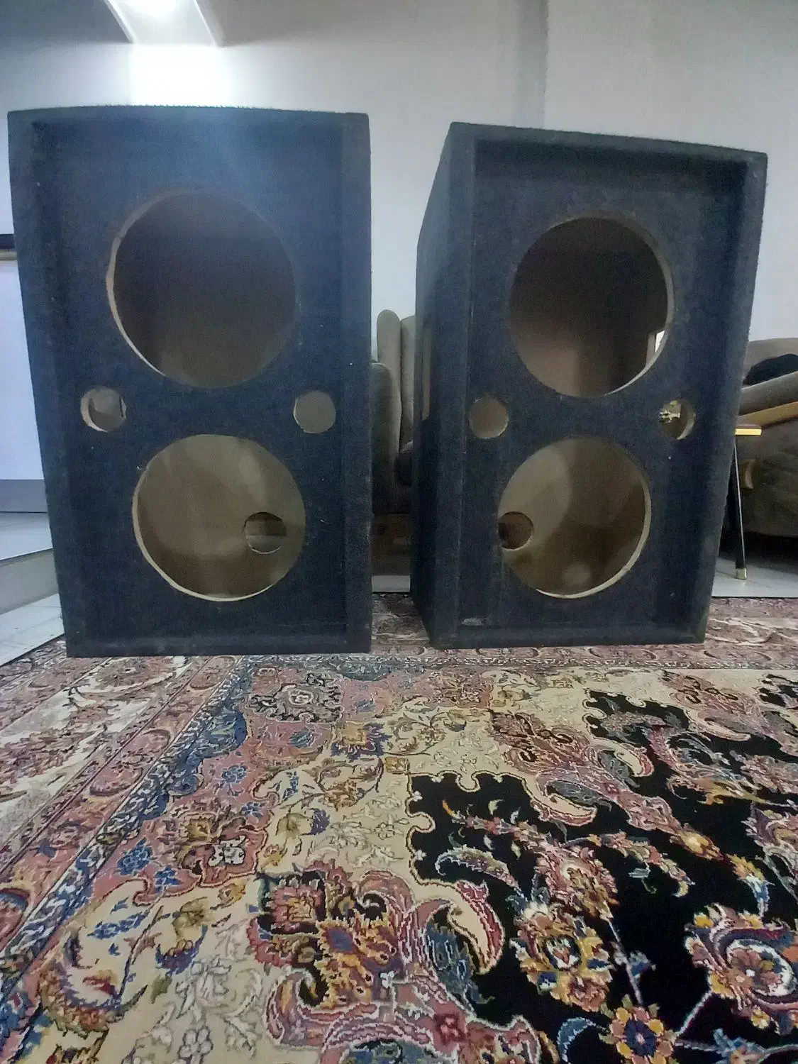 جعبه باند چوبی ...بلندگو|سیستم صوتی خانگی|مسجد سلیمان, |دیوار