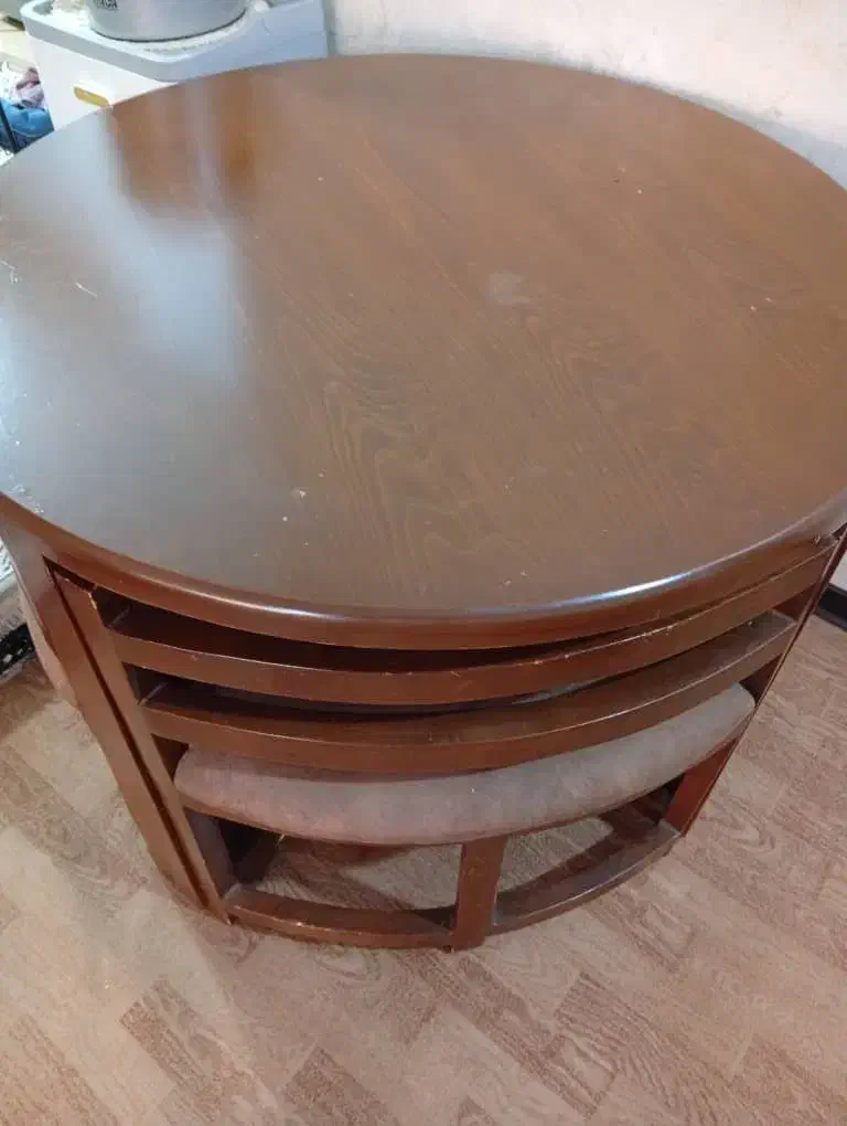 میز ناهارخوری کمجا ۴نفره|میز و صندلی غذاخوری|یزد, |دیوار