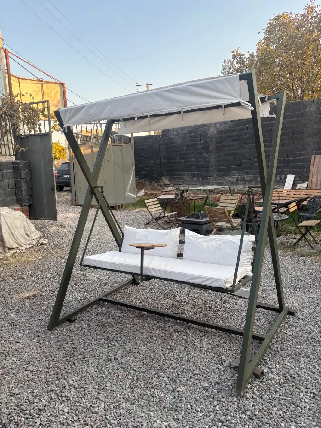 تاب ویلایی|صندلی و نیمکت|باسمنج, |دیوار