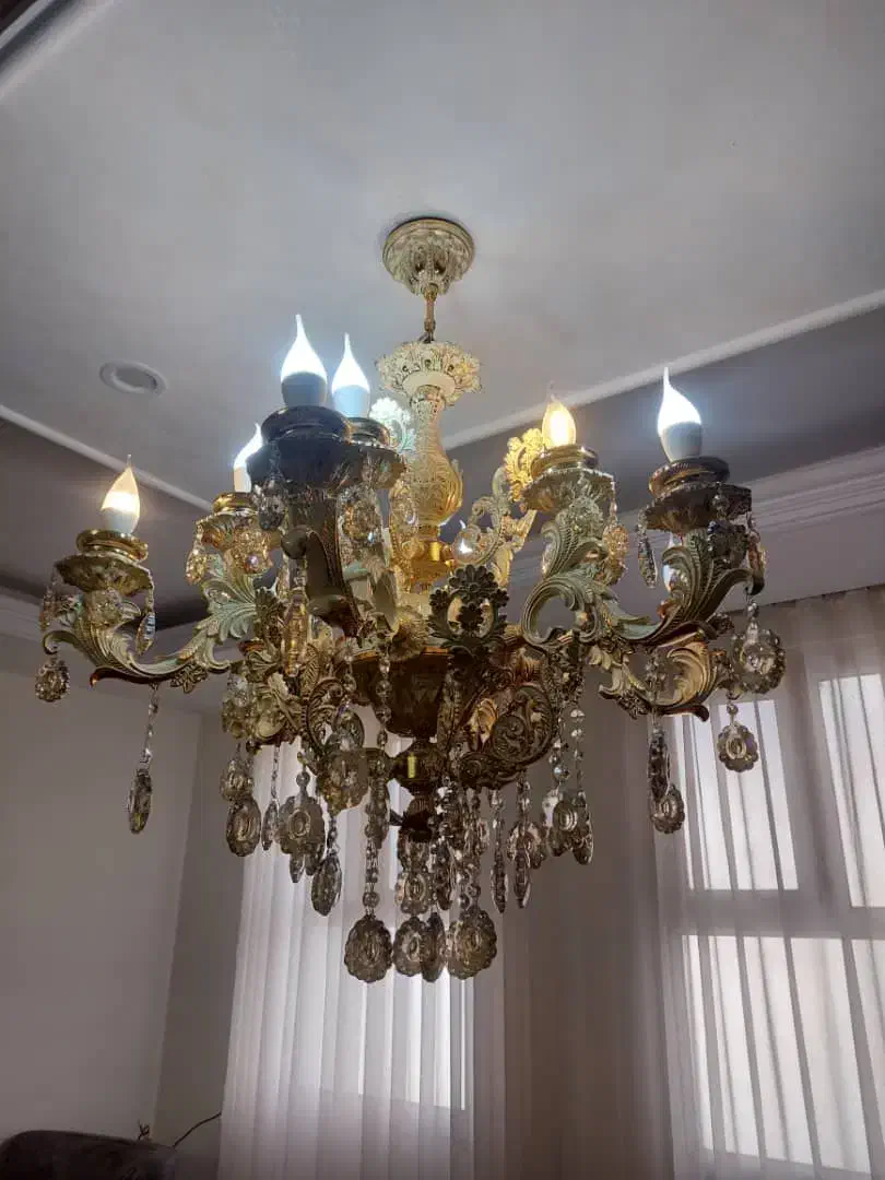 لوستر ۸ شاخه|لوستر و چراغ آویز|فردیس, شهرک ناز|دیوار