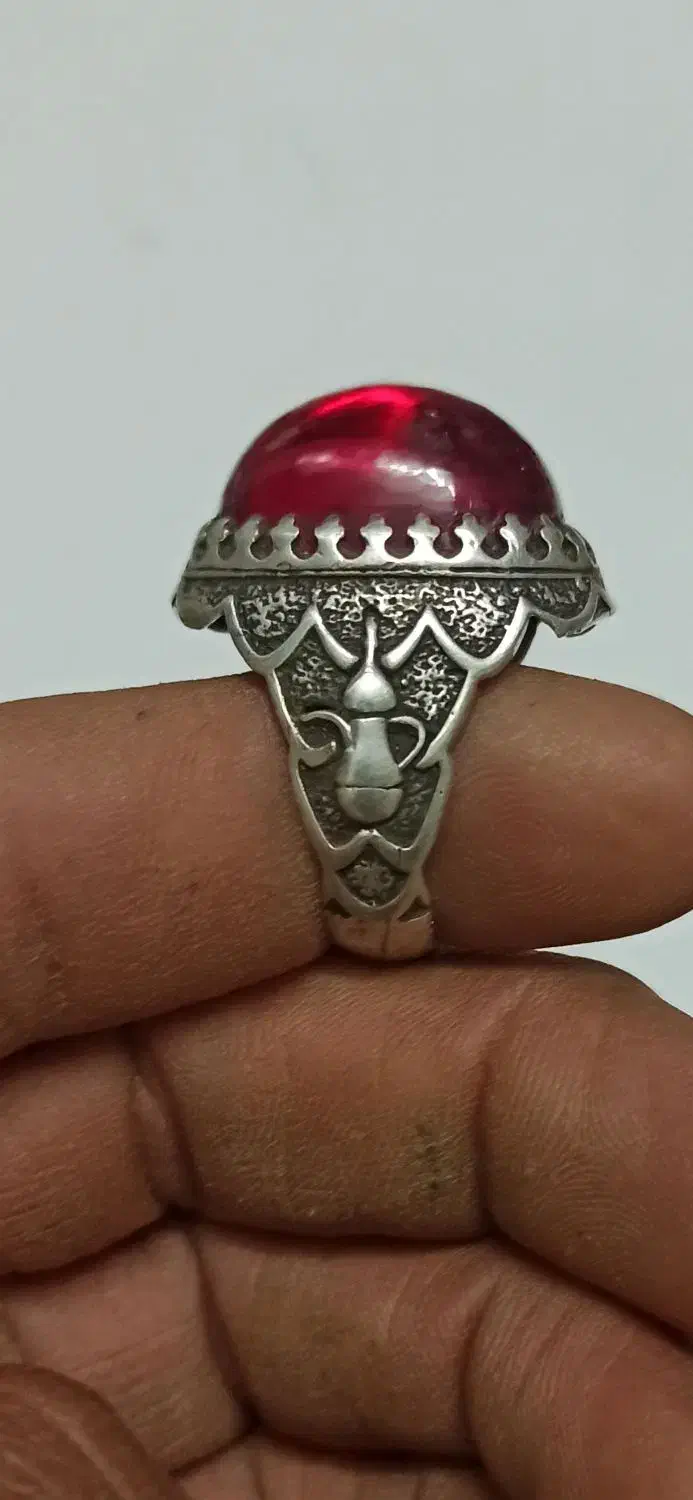 انگشتریاقوت رکاب قدیمی|جواهرات|زاهدان, |دیوار