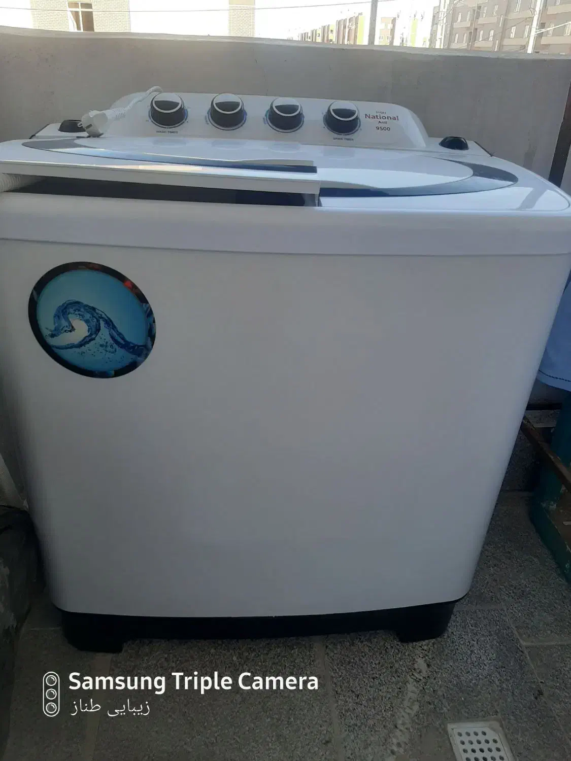 فروش لباسشویی دوقلو|ماشین لباسشویی و خشک‌کن لباس|گلبهار, شهر جدید گلبهار|دیوار