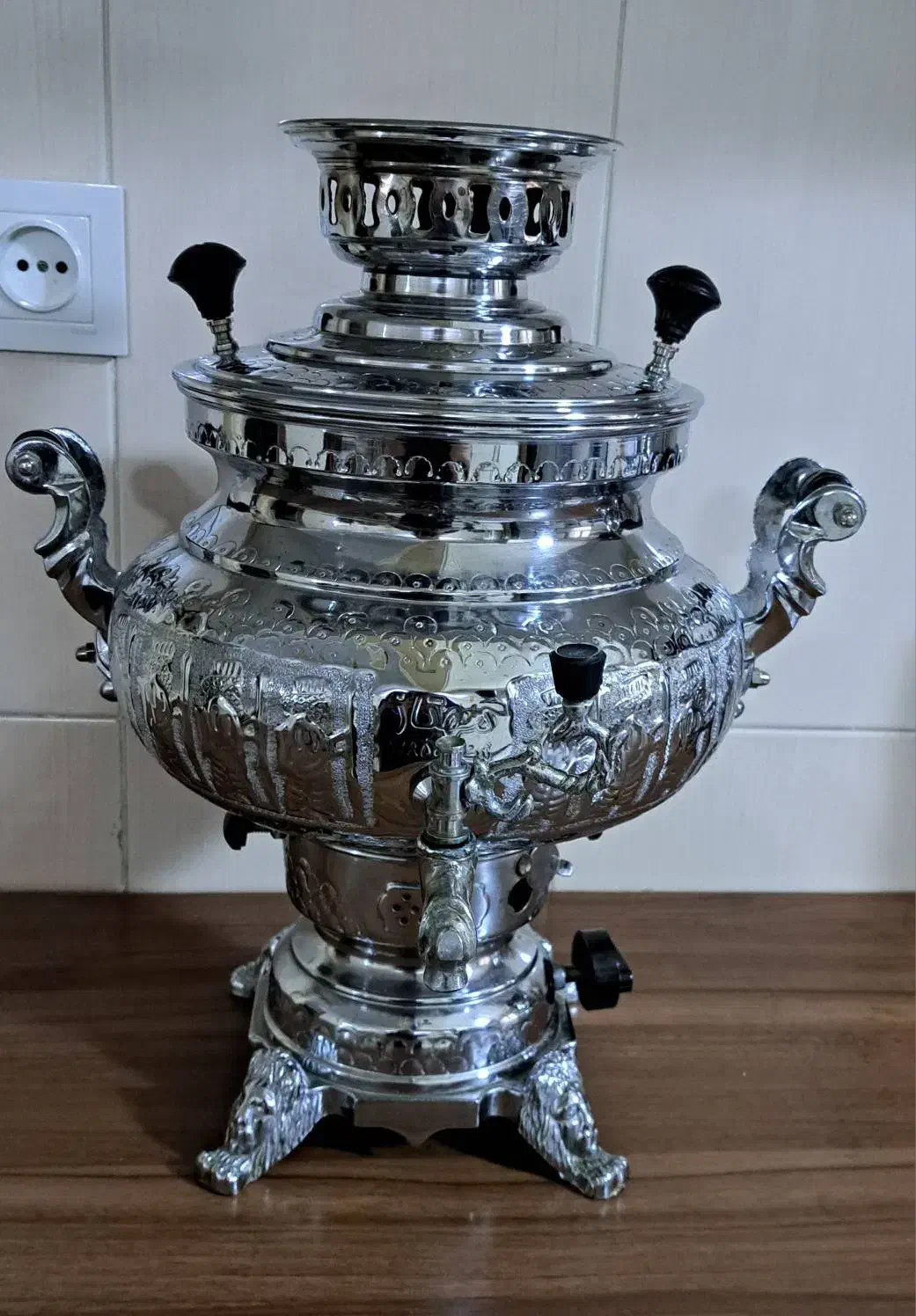 سماورگازی ۶لیتری|سماور، چای‌ساز، قهوه‌ساز|قدس, شهر‌قدس|دیوار