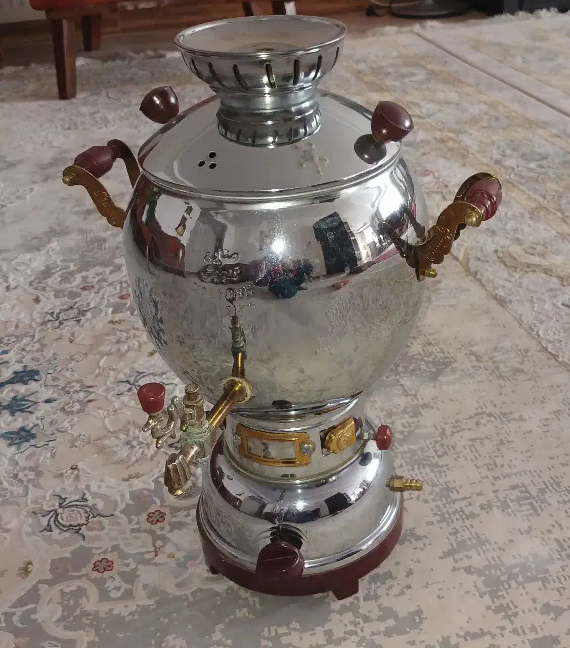 سماور ۶لیتری|سماور، چای‌ساز، قهوه‌ساز|شهریار, اسد‌آباد|دیوار