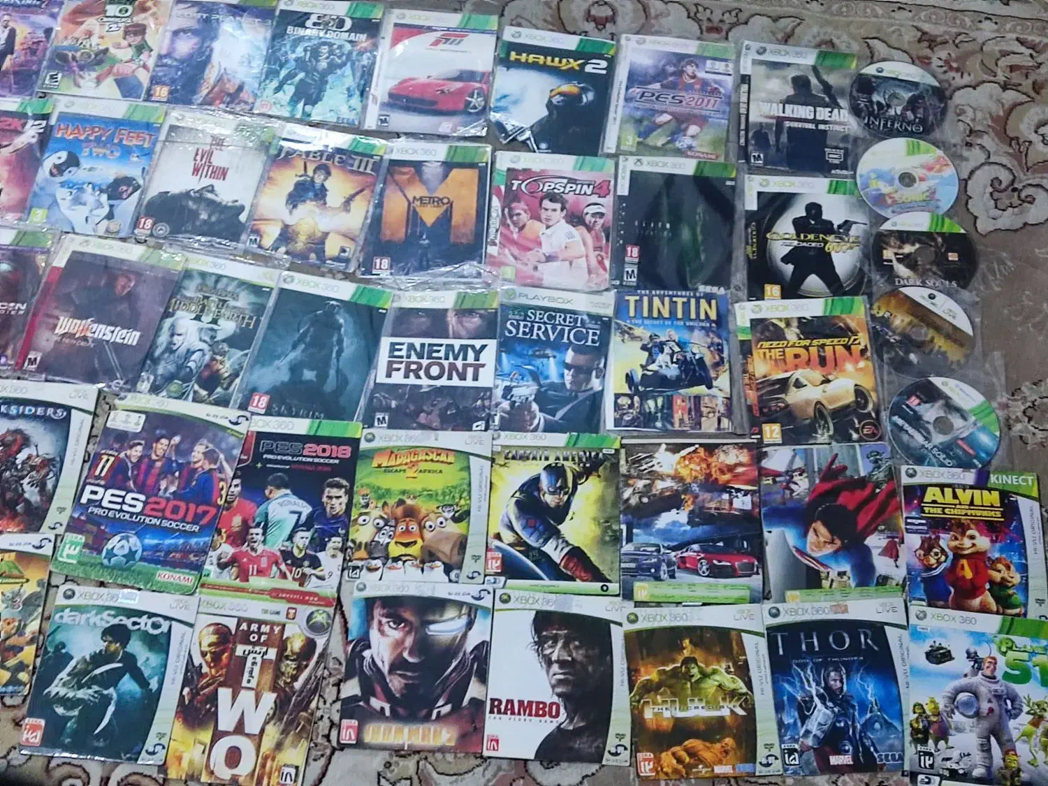 122 بازی ایکس باکس 360|کنسول، بازی ویدئویی و آنلاین|همدان, |دیوار