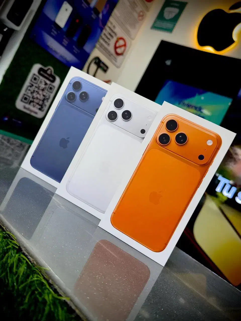 طرح ایفون17PROMAXکیفیتAرنگ blue اپل ضمانت48ماه|موبایل|تهران, شیخ هادی|دیوار