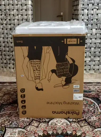 کارتن لباسشویی پاکشوما ۸کیلویی|ابزارآلات|تهران, شهرک ولیعصر شمالی|دیوار