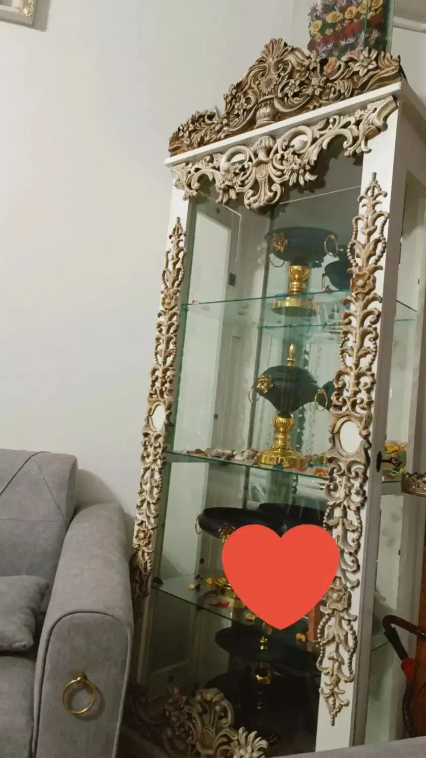 بوفه سفید|بوفه، ویترین، کنسول|بیرجند, |دیوار