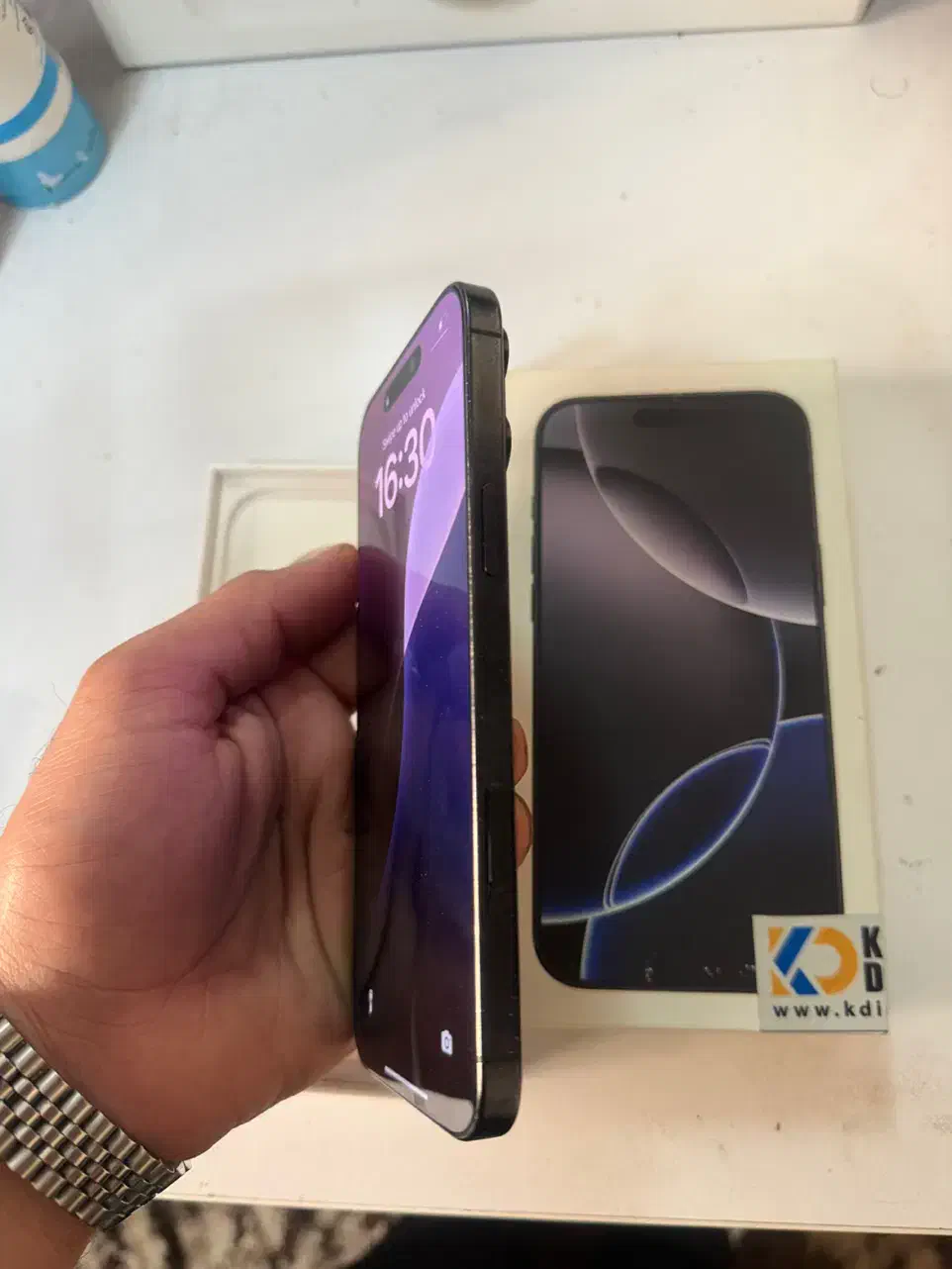 ایفون ۱۶ پرومکس 256 مشکی|موبایل|رشت, فلسطین|دیوار