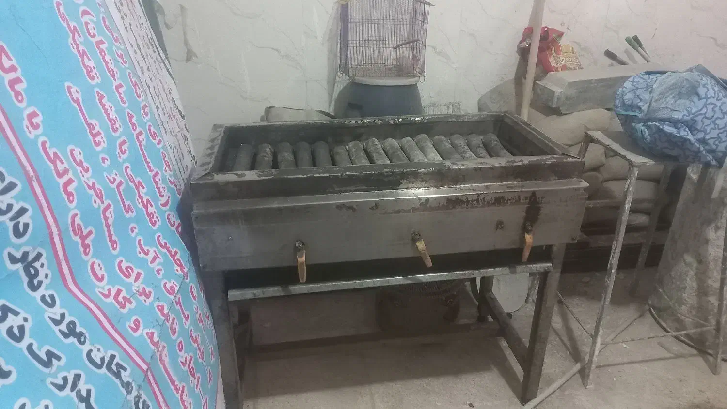 منقل کبابپز رستورانی|اجاق گاز و لوازم برقی پخت‌وپز|مشکین‌دشت, |دیوار