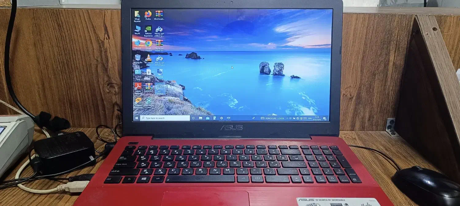 لپ تاپ ایسوز تمیز رم 8گیگ core i5|رایانه همراه|مبارکه, |دیوار