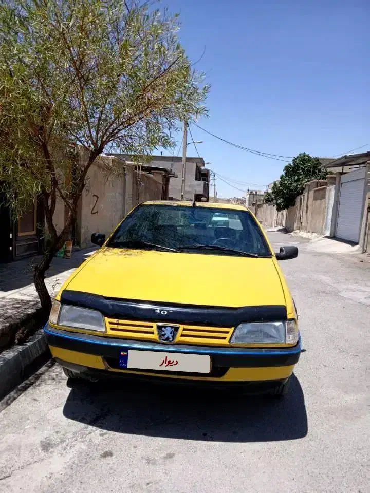 پژو تاکسی زرد|خودرو سواری و وانت|ملکشاهی, |دیوار