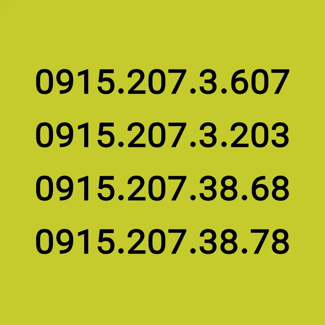 0915.207.3.607|سیم‌کارت|مشهد, شهید فرامرز عباسی|دیوار