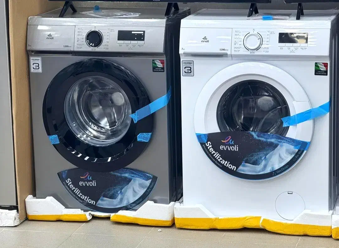 لباسشویی ۷ کیلو تمام اتوماتیک ایوولی ایتالیا آکبند|ماشین لباسشویی و خشک‌کن لباس|چابهار, |دیوار