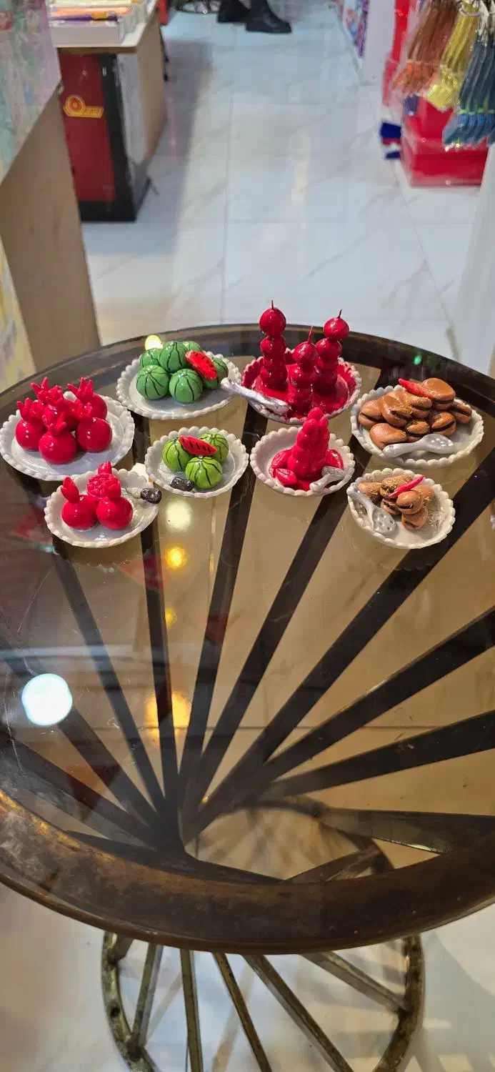 سینی مینیاتوری یلدایی|صنایع دستی و سایر لوازم تزئینی|ری, دولتآباد|دیوار