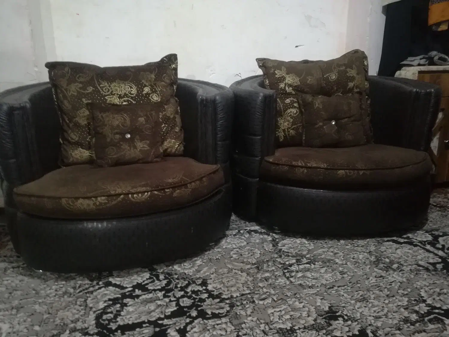 مبل راحتی 7 نفره در حد|مبلمان خانگی و میز عسلی|ملایر, |دیوار