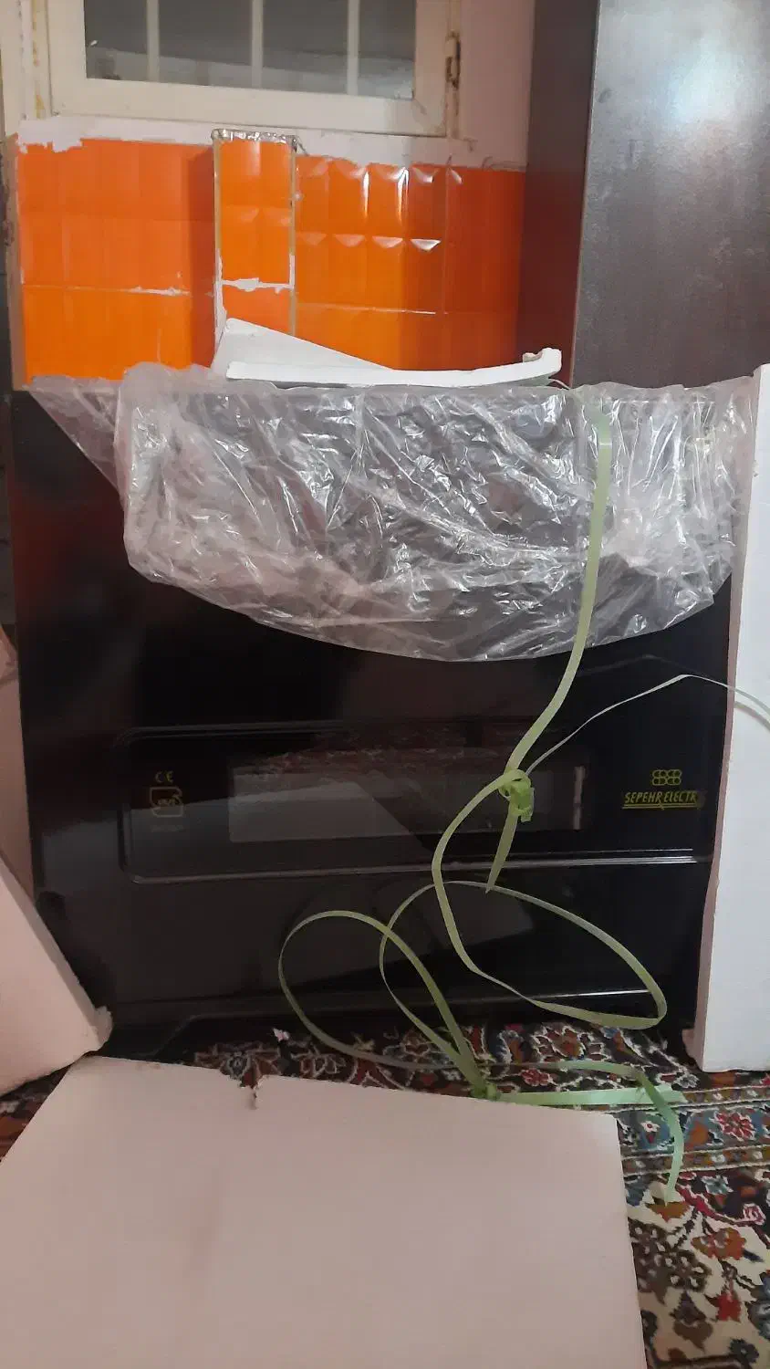 بخاری|بخاری، هیتر، شومینه|کاشان, شهرک خاتم الانبیا (مسکن ملی کاشان)|دیوار