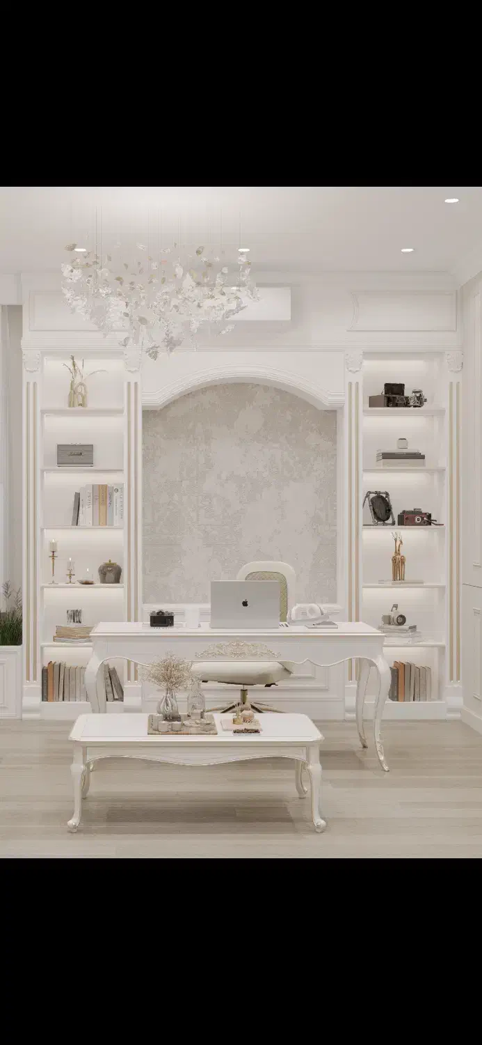 دکور|کتابخانه، شلف، قفسه‌های دیواری|یزد, |دیوار