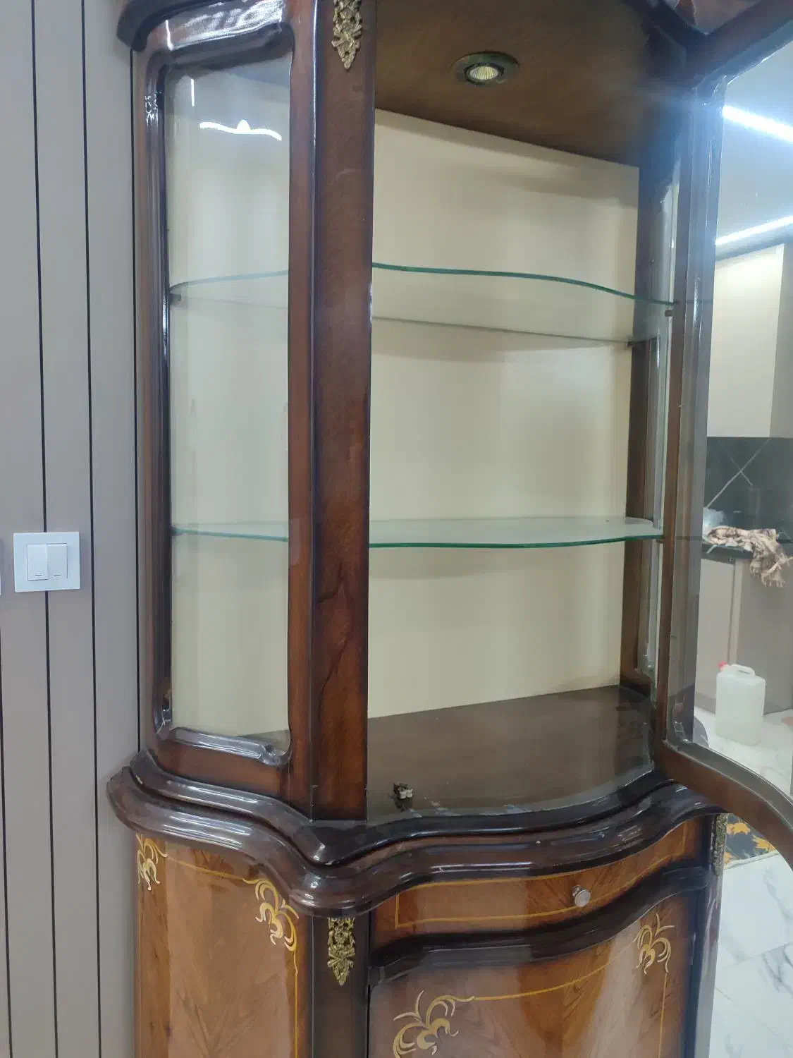 بوفه تمام چوب|بوفه، ویترین، کنسول|گرمسار, |دیوار