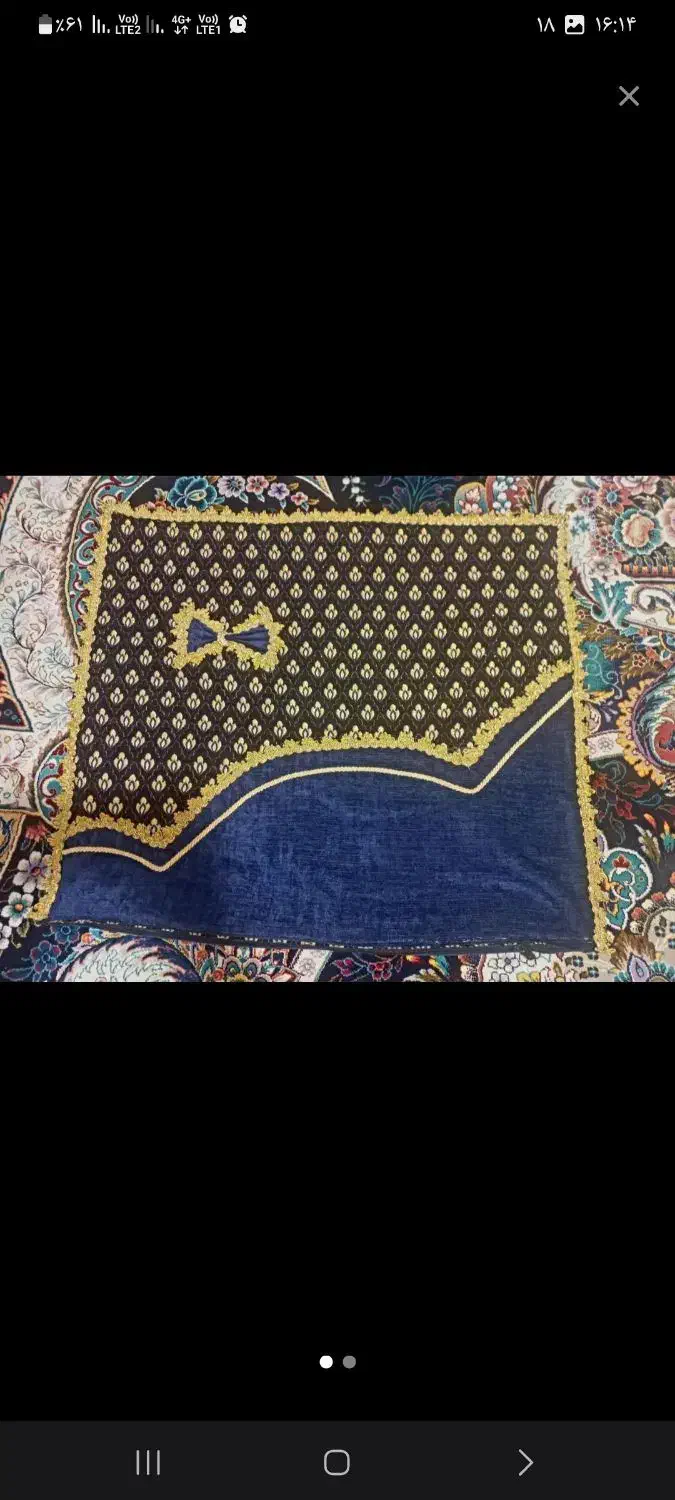 فروش پوش بالشت در حد نو سورمه ای|رختخواب، بالش، پتو|تنکمان, |دیوار